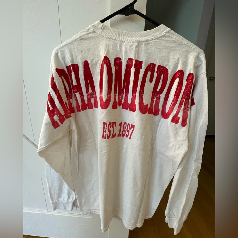AOII long sleeve cotton tshirt